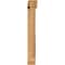 Ekena Millwork Traditional Traditional Smooth Bracket w/ Offset Brace, Western Red Cedar, 5 1/2"W x 30"D x 42"H BKT0604X30X42TRA01SWR - alternate 4
